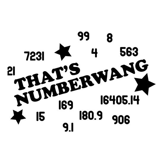 Numberwang t shirt